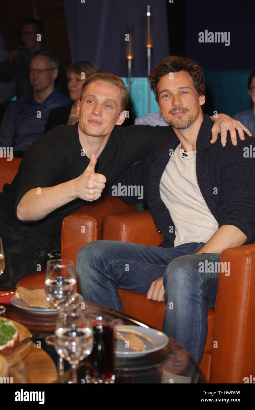 Guests attending NDR Talkshow at Studio Lokstedt Featuring: Florian ...