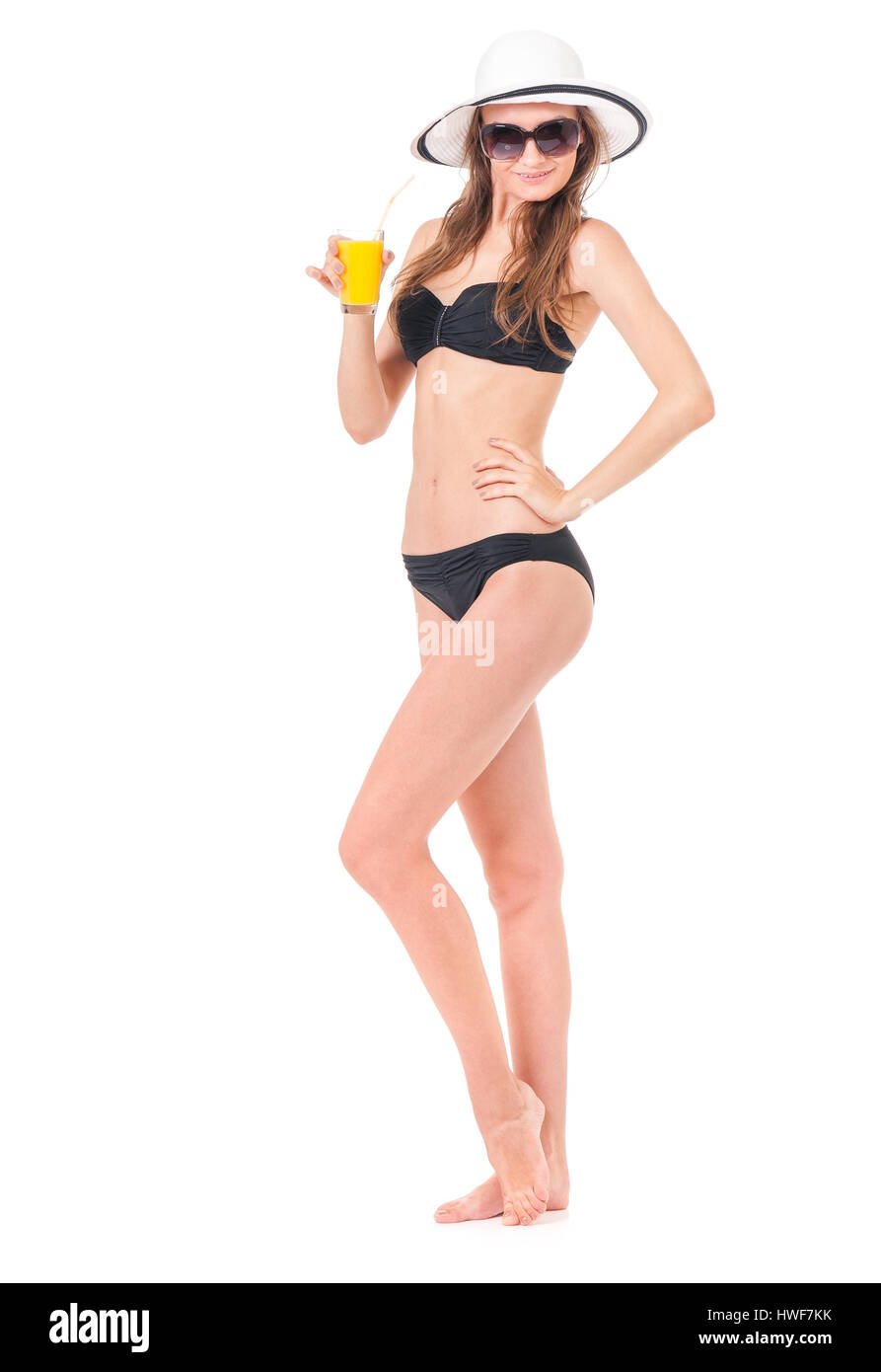Girl bikini full body hi-res stock photography and images - Alamy