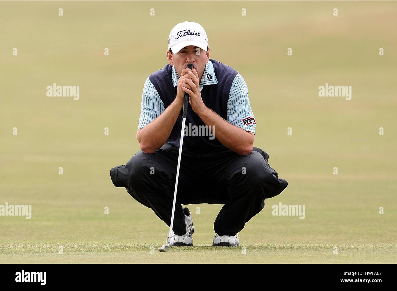 BEN CURTIS USA USA THE OLD COURSE ST ANDREWS ST ANDREWS SCOTLAND 15 July 2010 Stock Photo