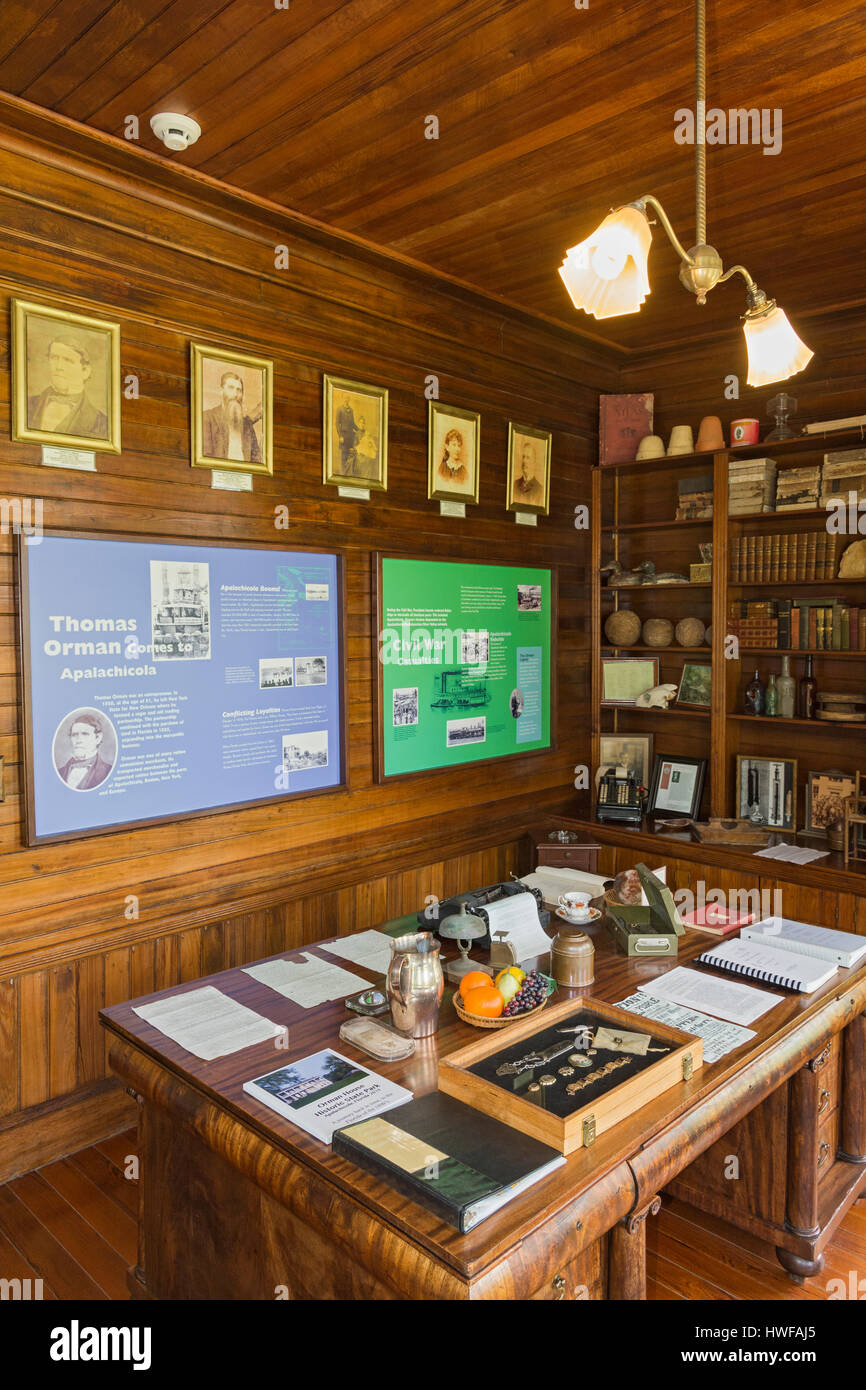 Florida, Apalachicola, Orman House, built 1838 by Thomas Orman Stock