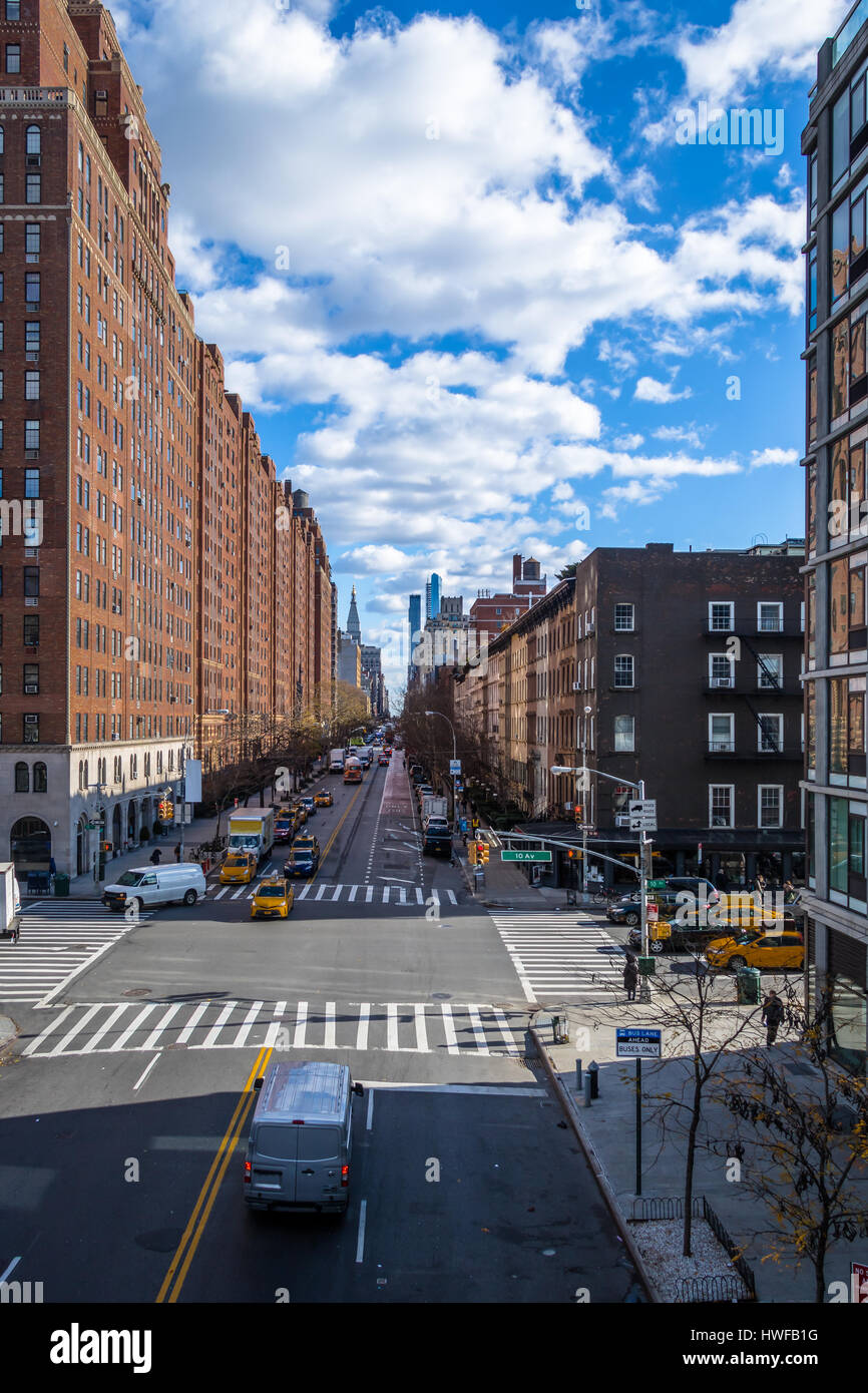 High Line Park - New York, USA Stock Photo