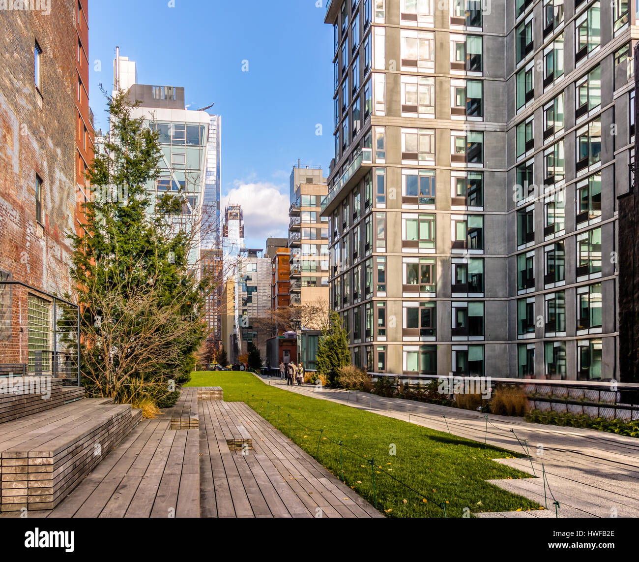 High Line Park - New York, USA Stock Photo