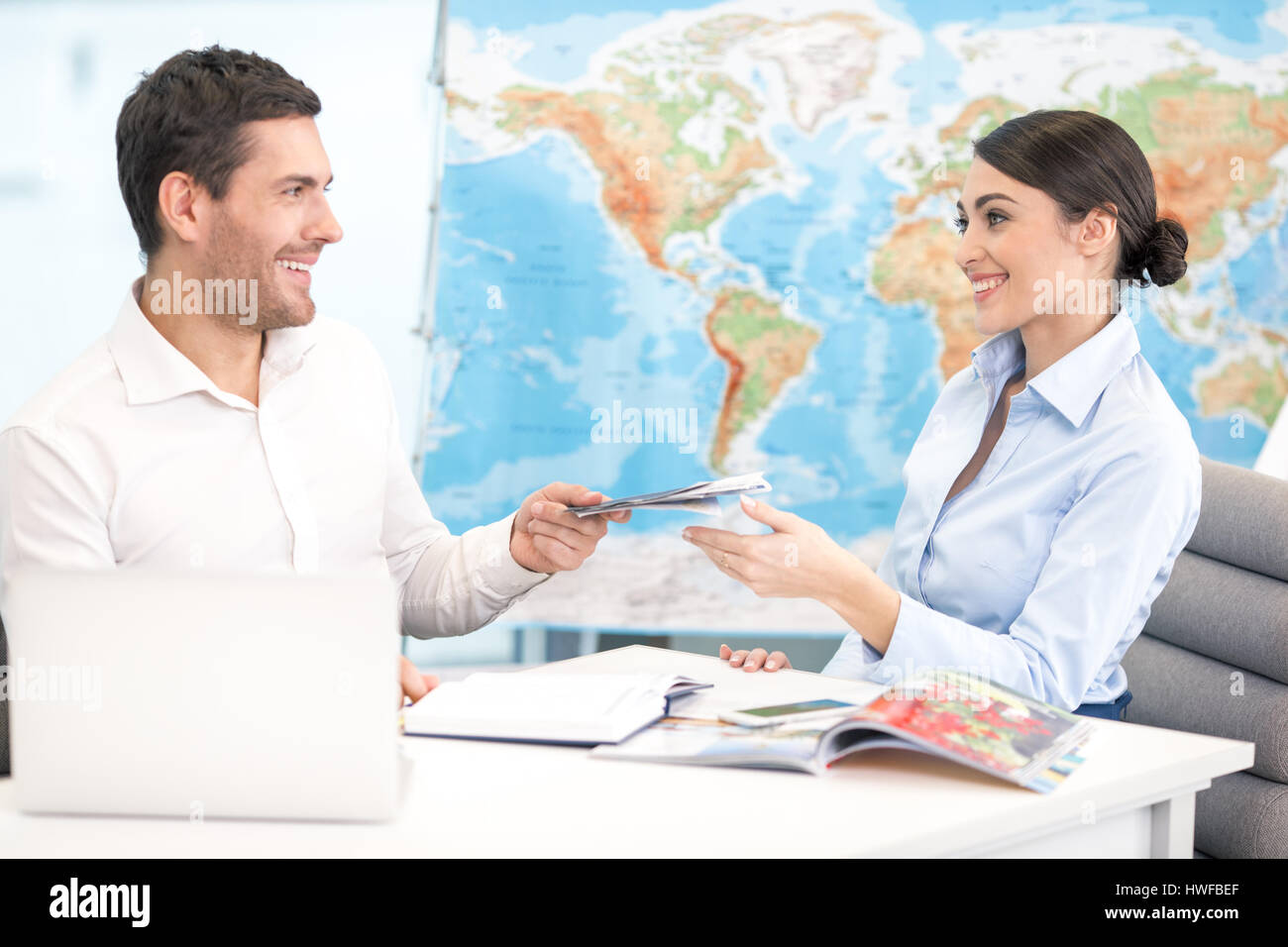 Manager travel agency hi-res stock photography and images - Alamy