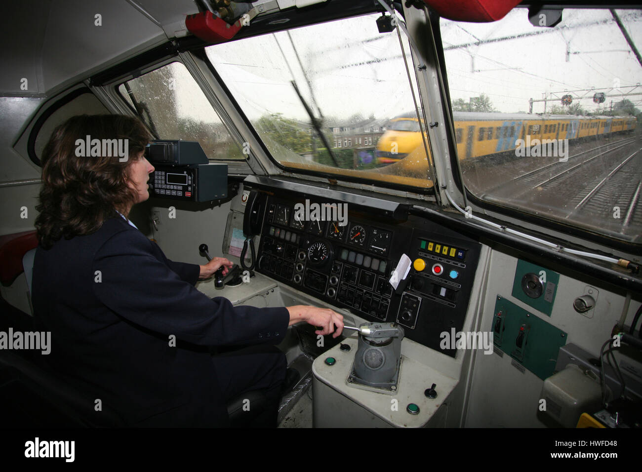 Traindriver hi-res stock photography and images - Alamy