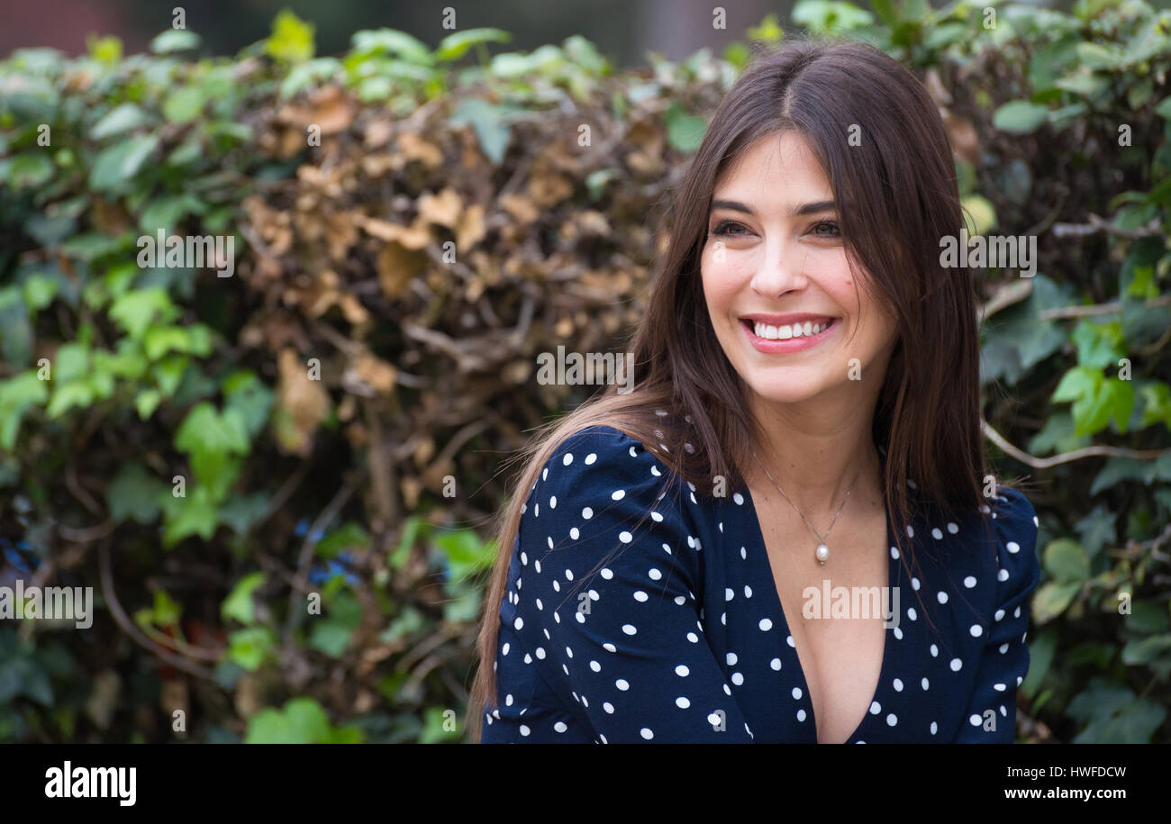 Rome, Italy. 20th Mar, 2017. Ariadna Romero attends the photocall of
