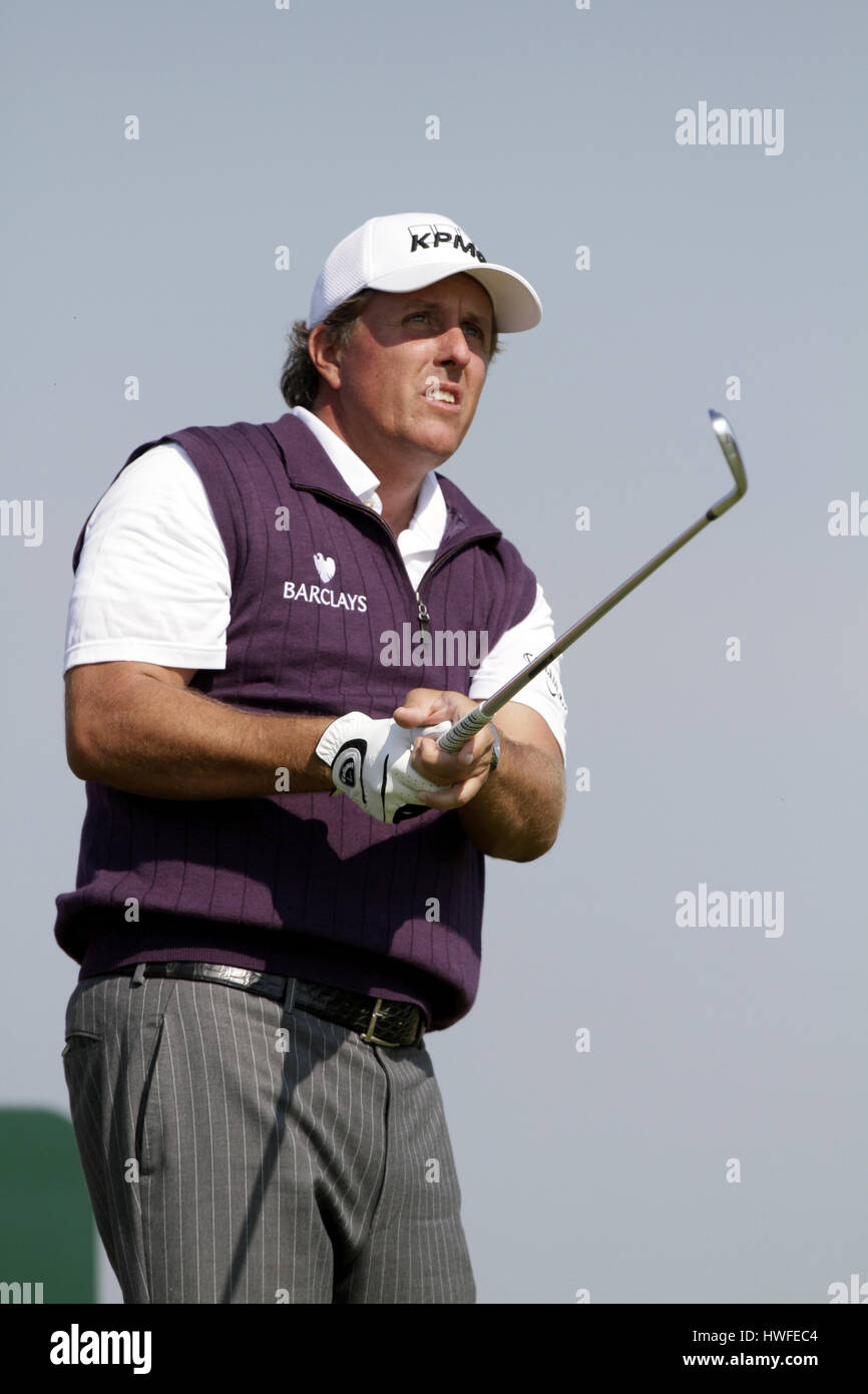 PHIL MICKELSON USA USA ROYAL ST.GEORGE'S SANDWICH KENT ENGLAND 15 July 2011 Stock Photo