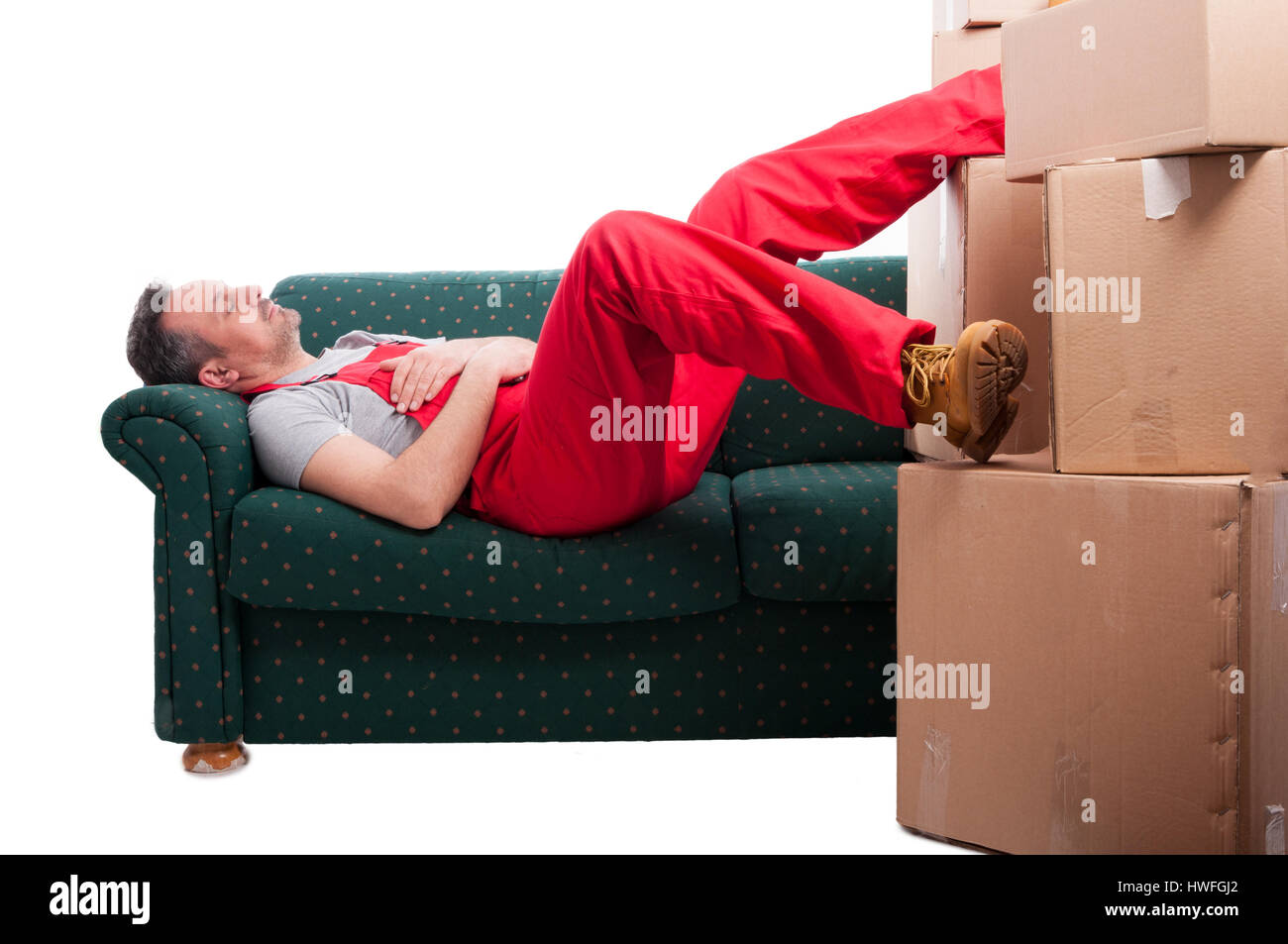 Nap on couch hires stock photography and images Alamy