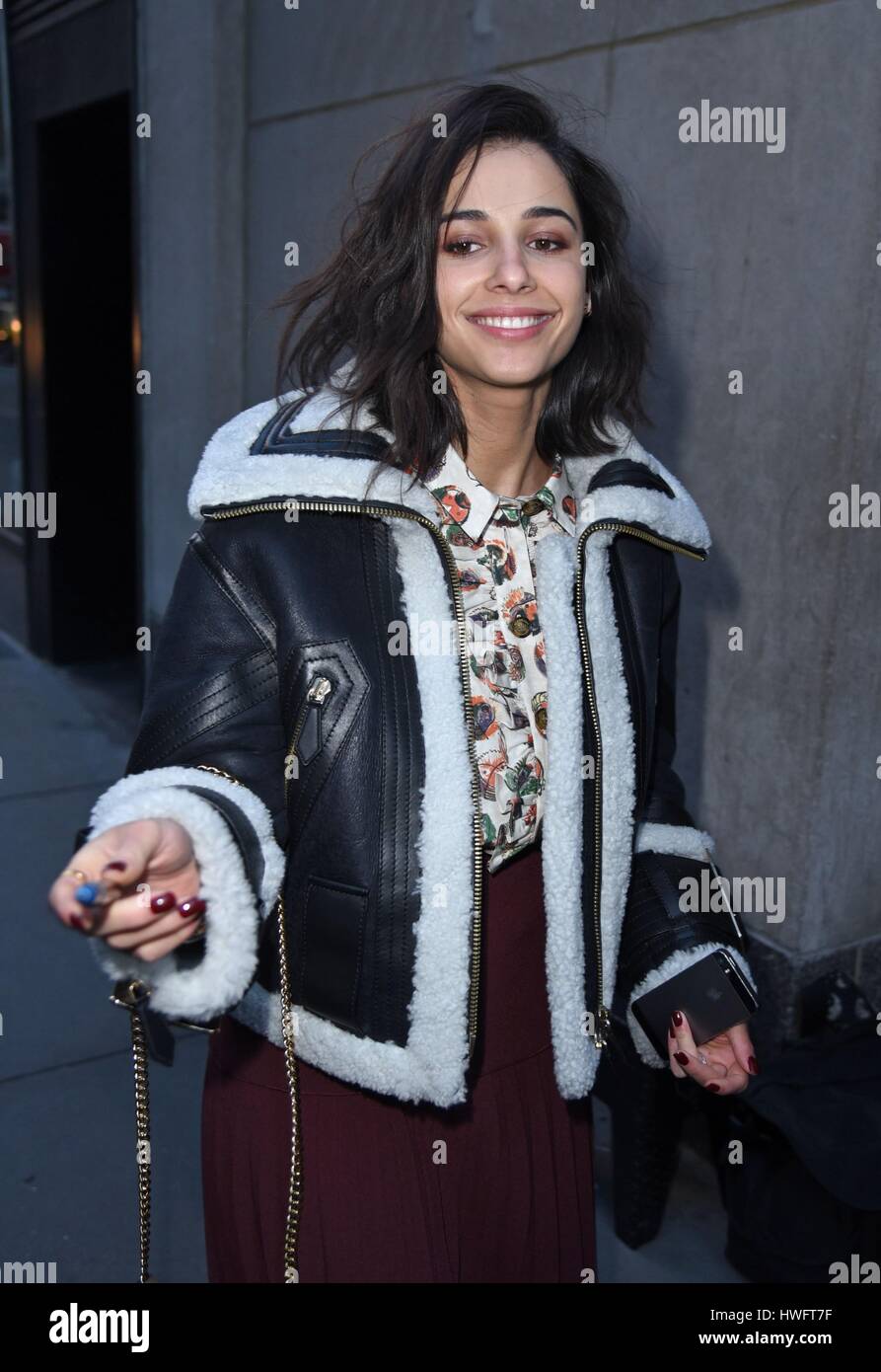 New York, NY, USA. 20th Mar, 2017. Naomi Scott out and about for Celebrity Candids - MON, New York, NY March 20, 2017. Credit: Derek Storm/Everett Collection/Alamy Live News Stock Photo