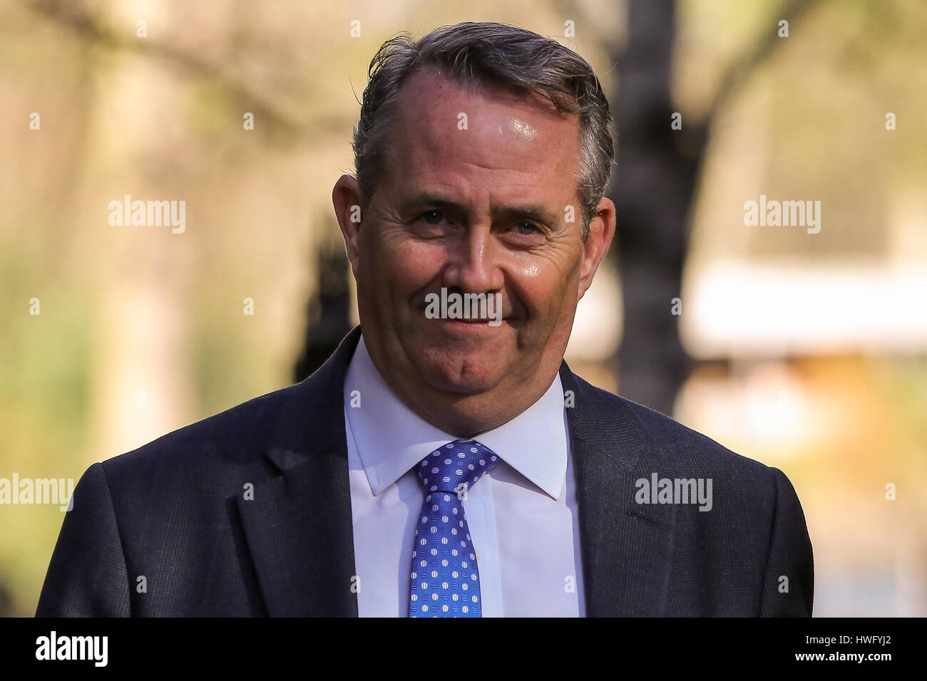 Downing Street London UK 21st Mar 2017 Liam Fox Secretary Of State downing-street-london-uk-21st-mar-2017-liam-fox-secretary-of-state