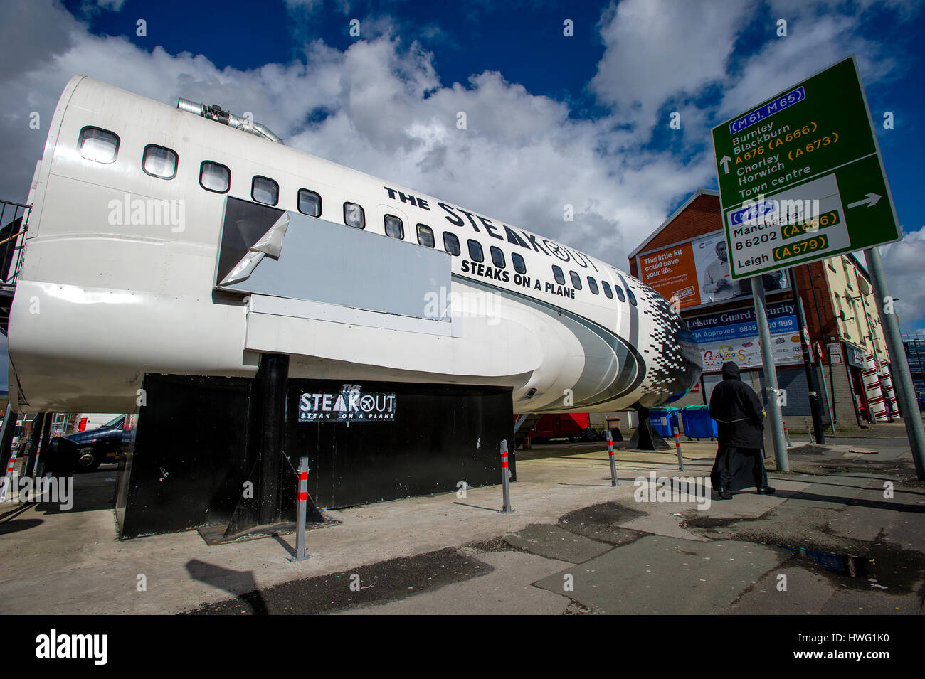 Bolton, UK. 21st Mar, 2017. A unique new restaurant in a former Stock Photo - Alamy