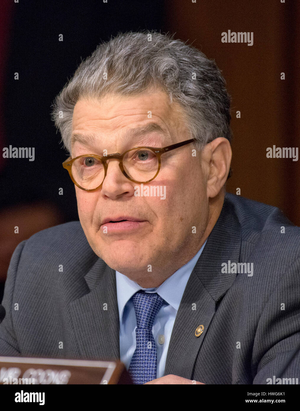 Washington DC USA 21st March - Washington Dc Usa 21st March 2017 United States Senator Al Franken HWG6K1