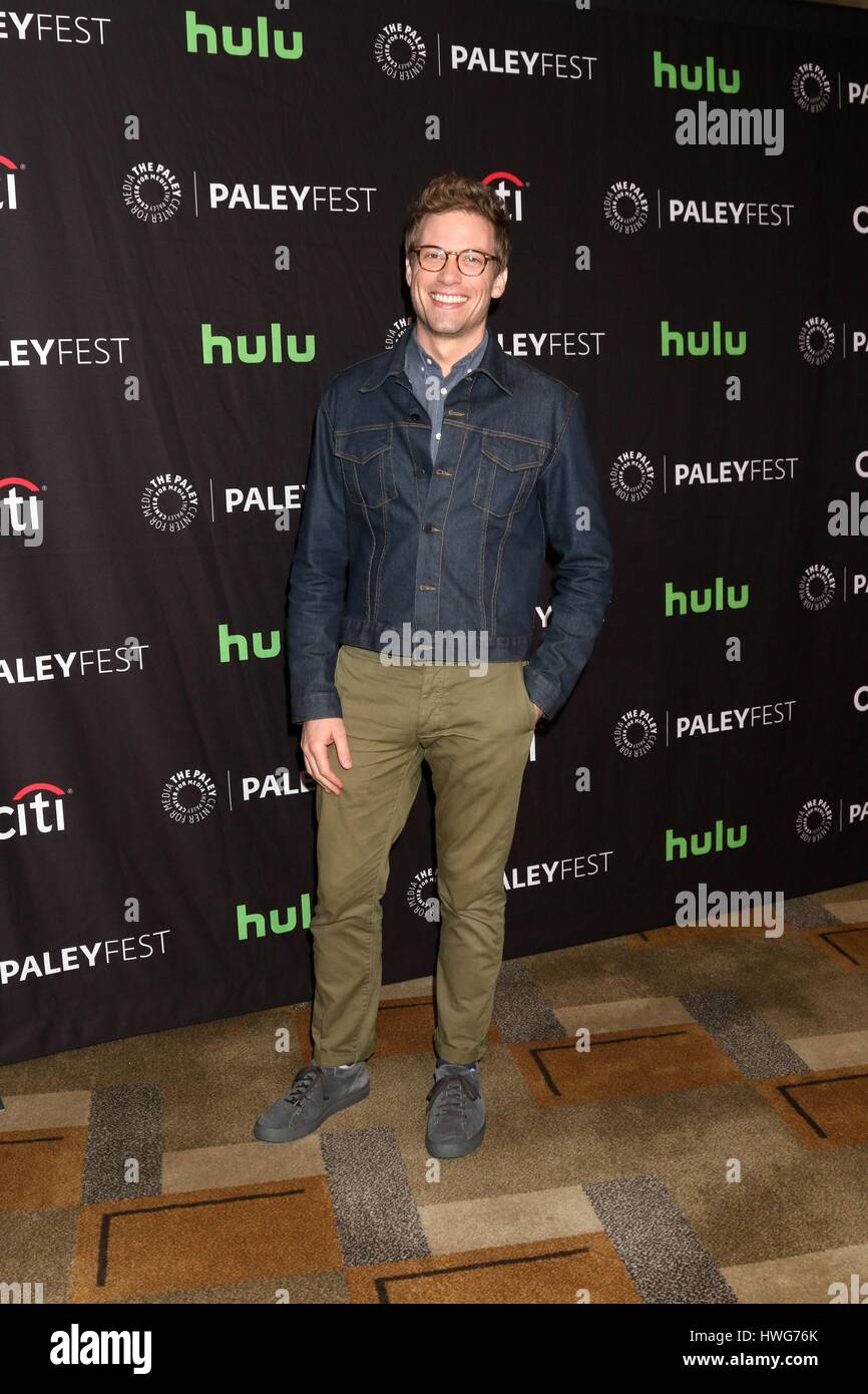 Los Angeles, CA, USA. 21st Mar, 2017. Barrett Foa at arrivals for NCIS