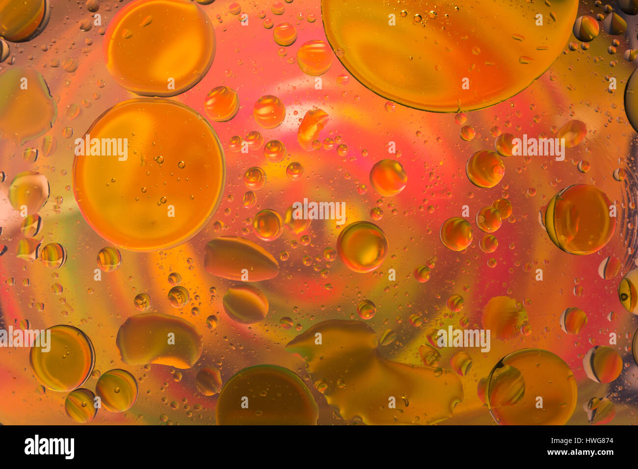 Oil and water don't mix Stock Photo Alamy