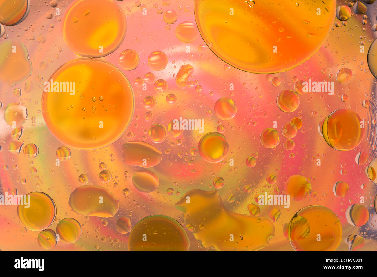 Oil and water don't mix Stock Photo Alamy