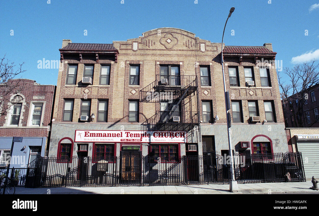 Emmanuel Temple Church Stock Photo Alamy