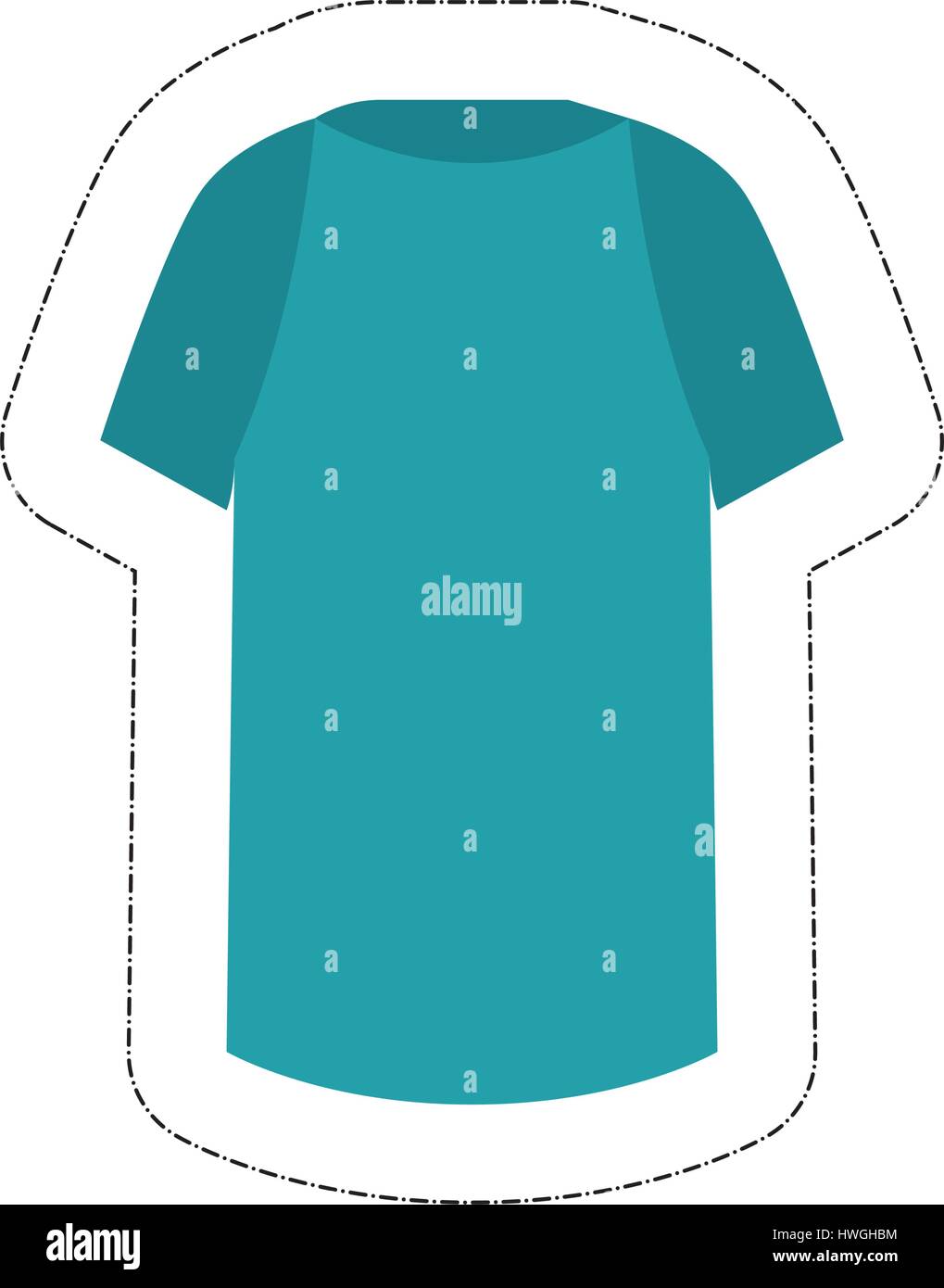 shirt icon over white background. vector illustration Stock Vector ...