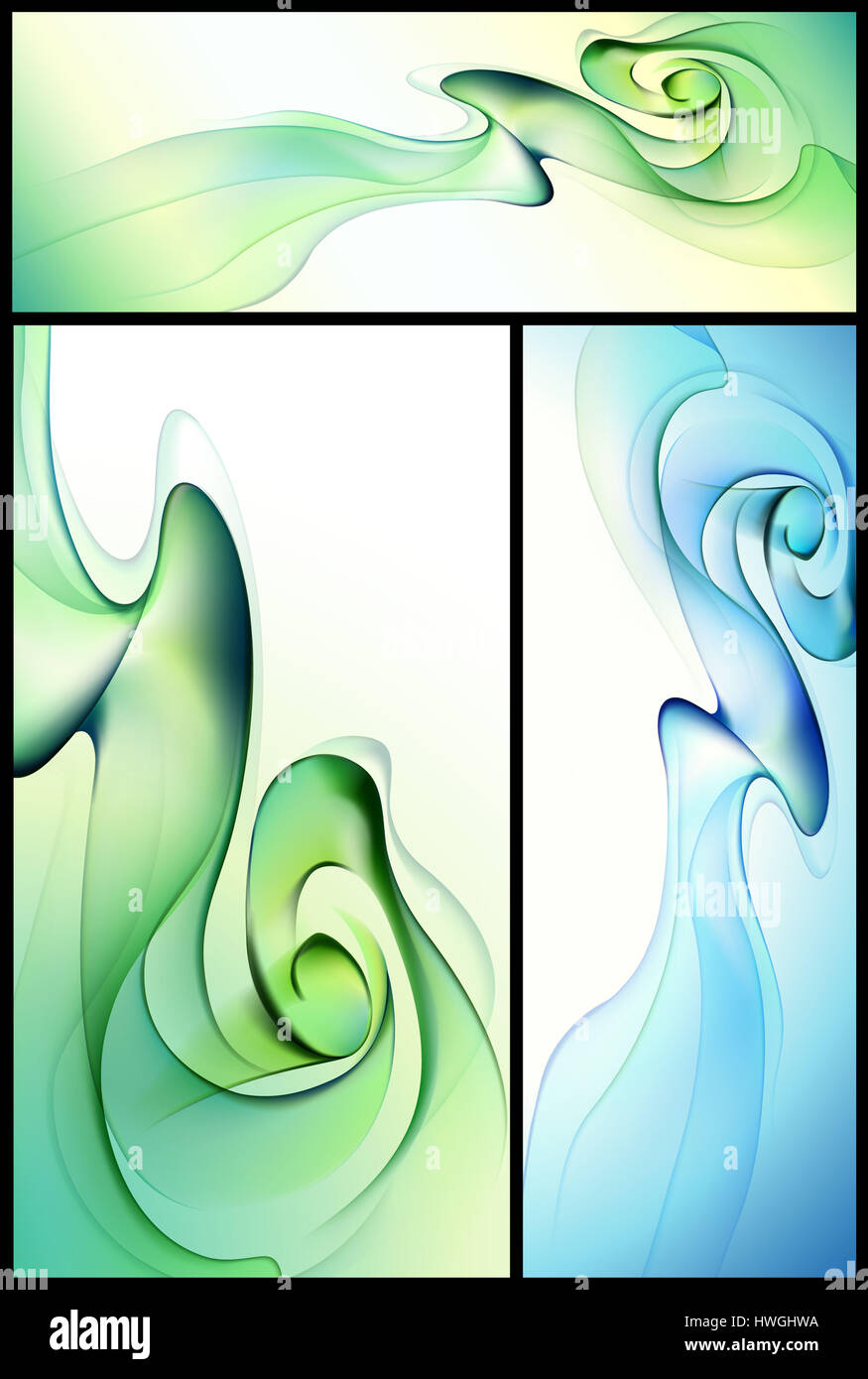 Blue smoke vector hi-res stock photography and images - Alamy