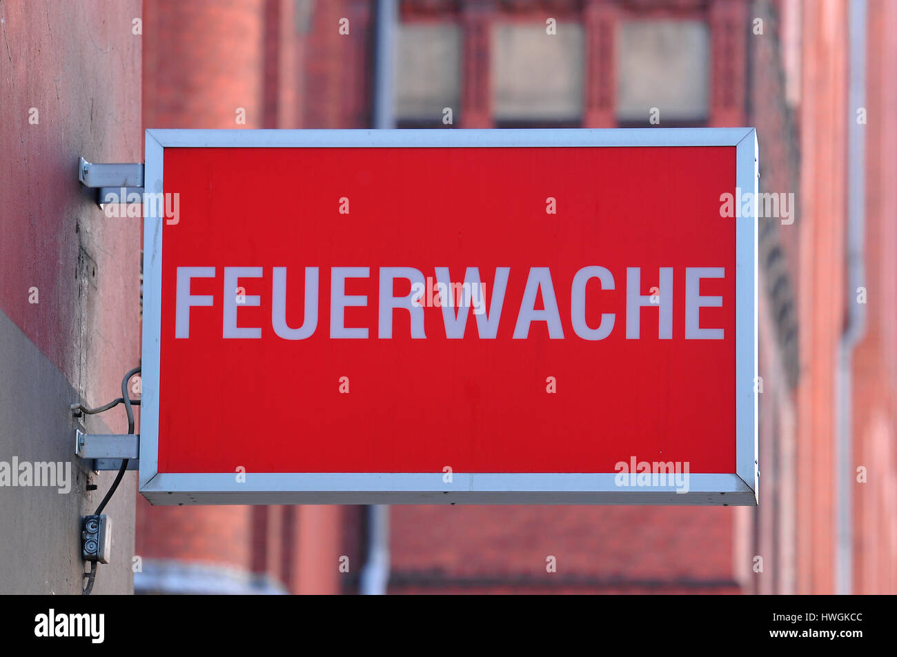Feuerwache, Feurigstrasse, Schoeneberg, Berlin, Deutschland Stock Photo
