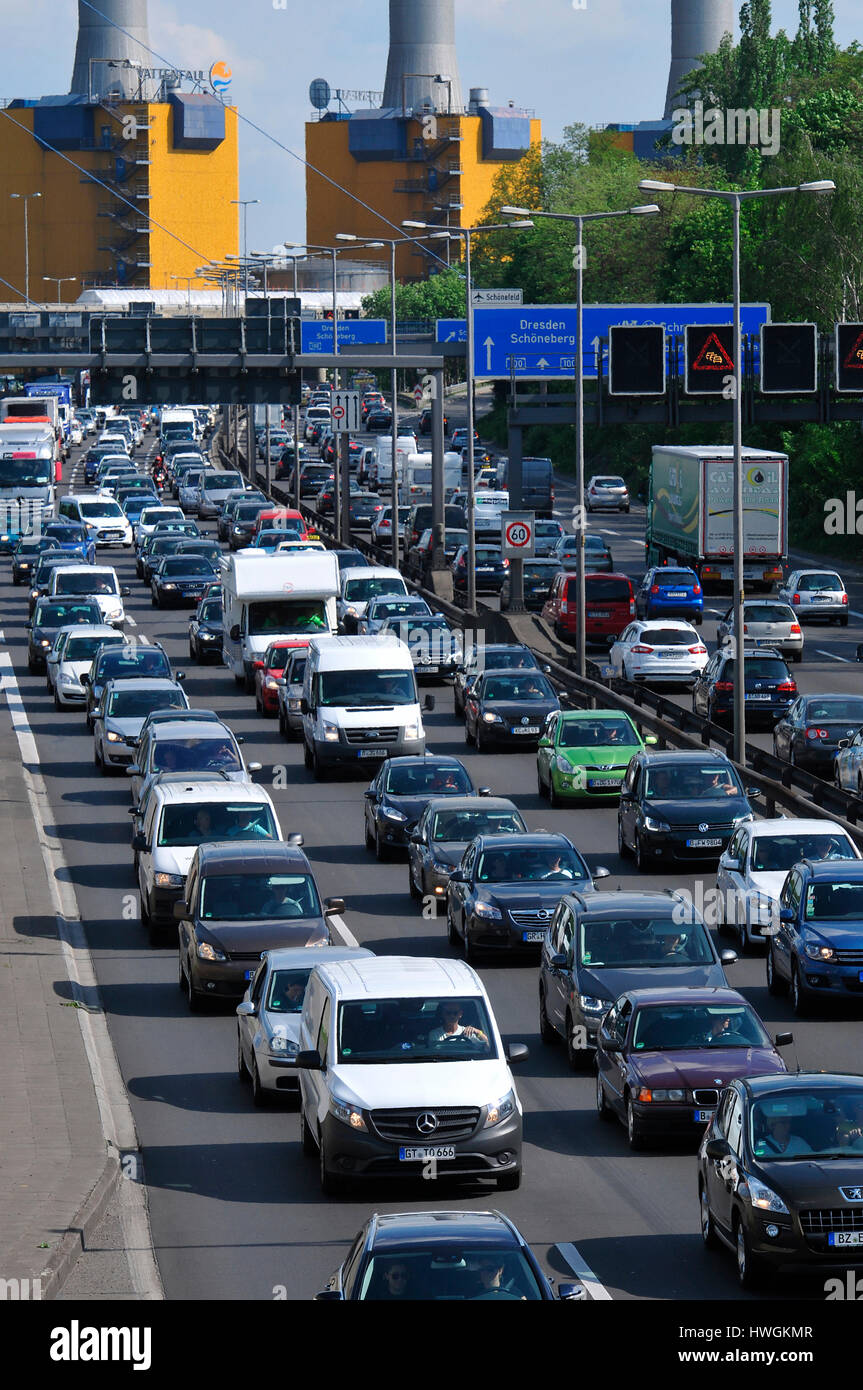 Stau, Stadtautobahn, Wilmersdorf, Berlin, Deutschland Stock Photo Alamy