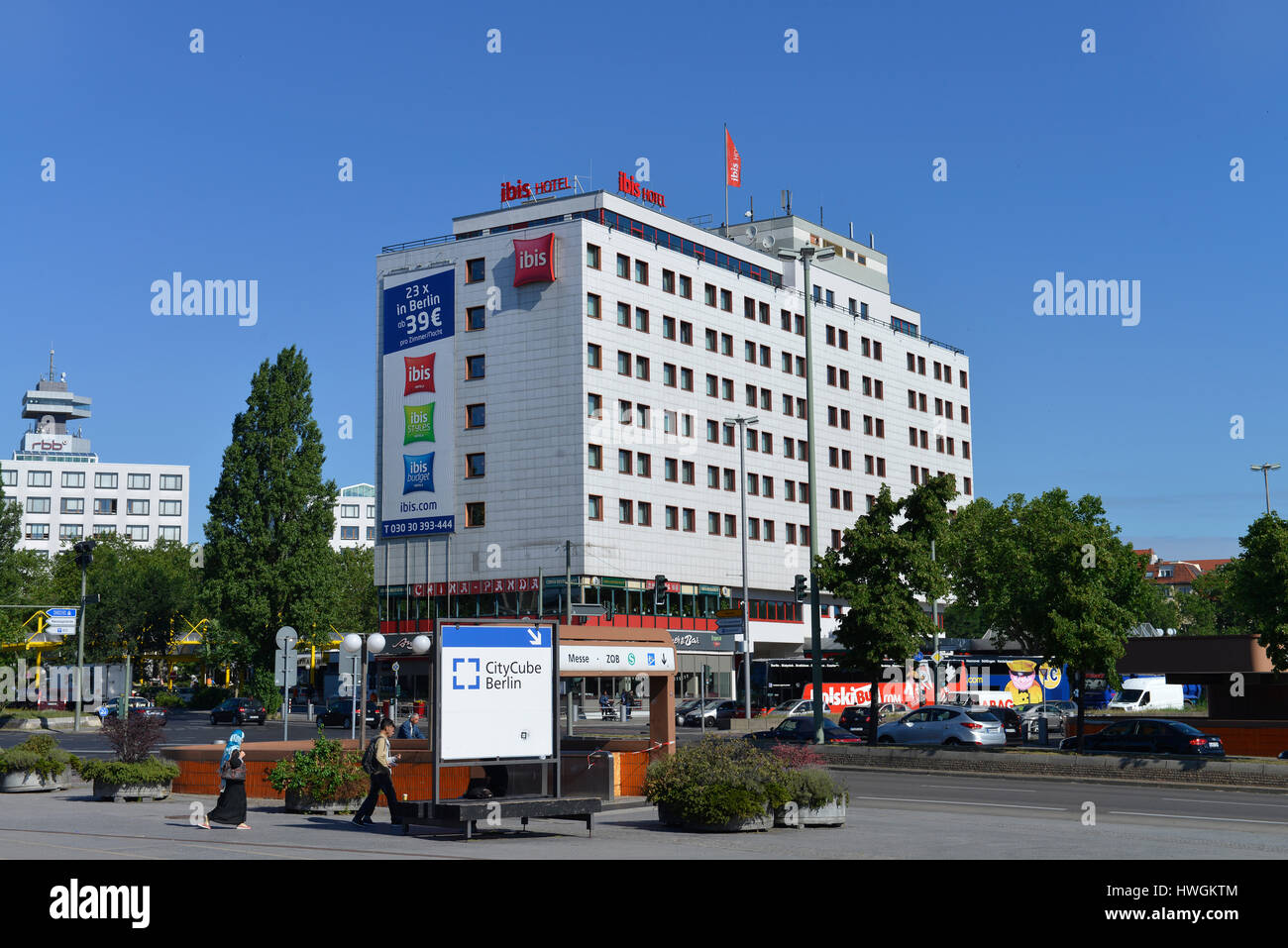 Ibis Hotel, Messedamm, Westend, Charlottenburg, Berlin, Deutschland