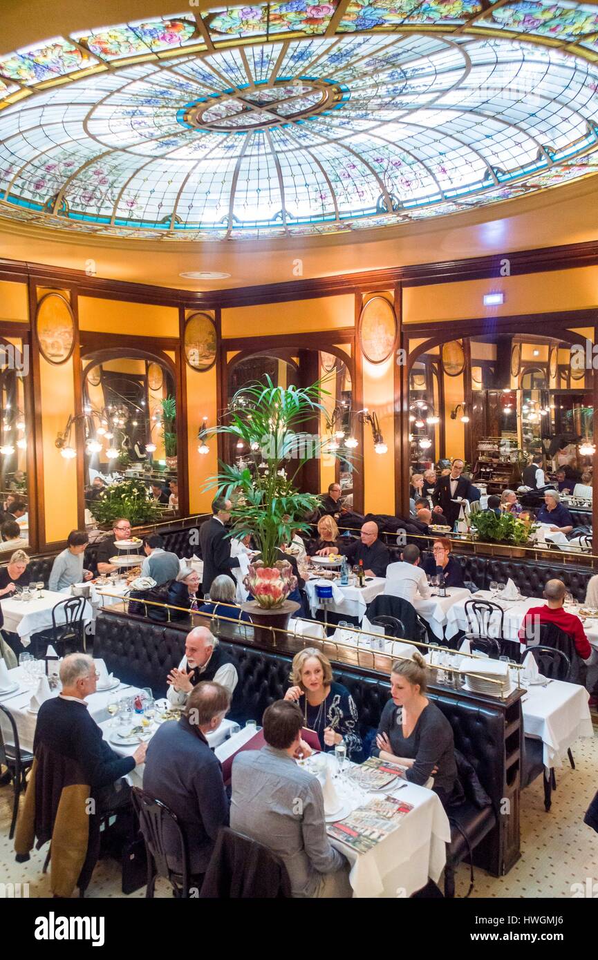 France, Paris, Bastille district, Brasserie Bofinger Stock Photo Alamy