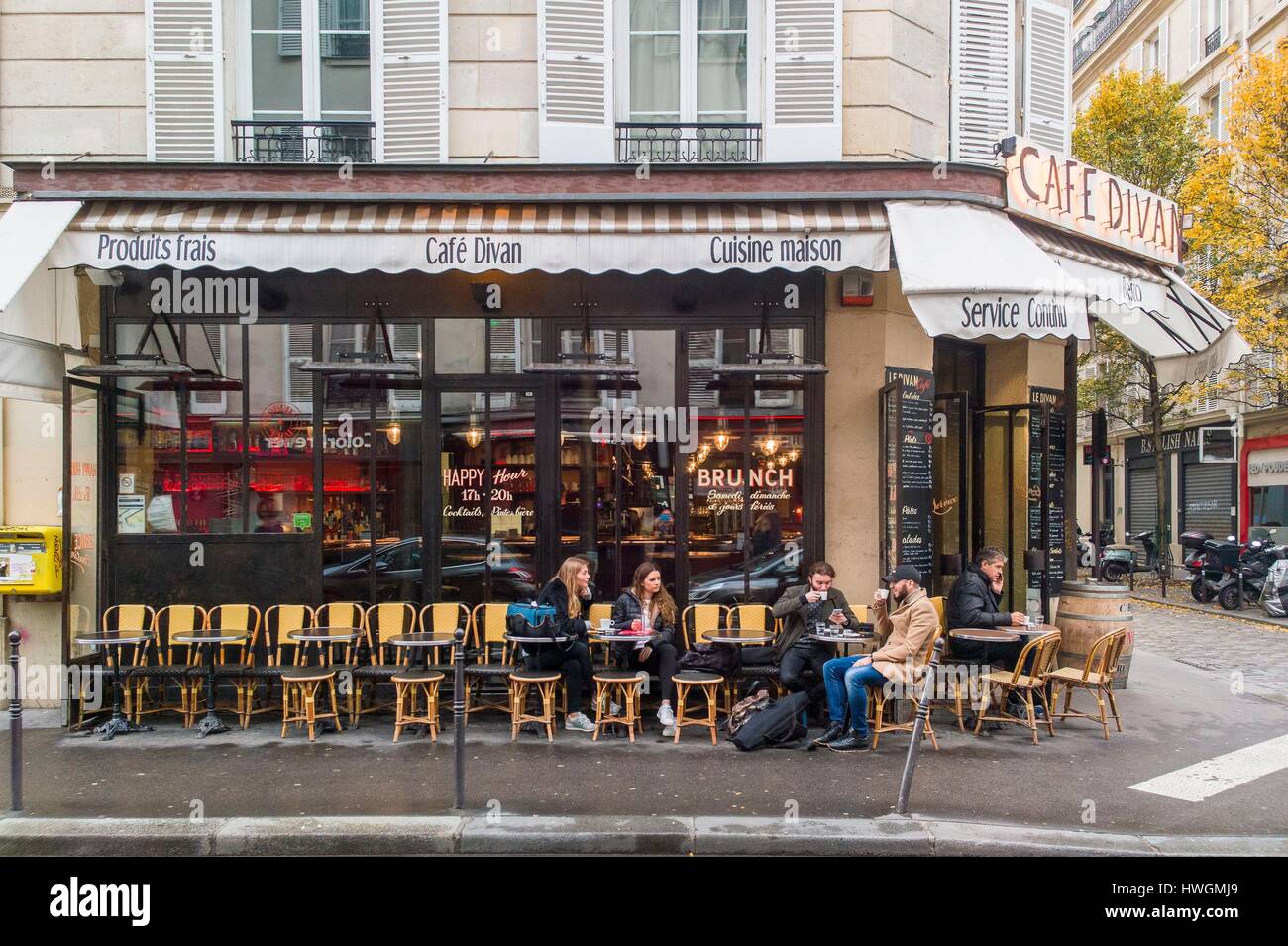 France, Paris, the Marais district
