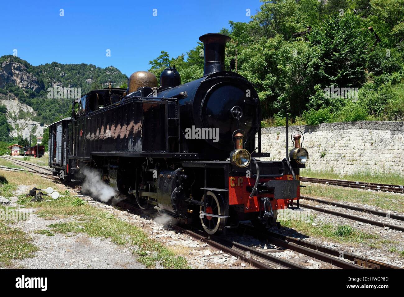 Le Train Sud n°8 Chemin fer Provence Vapeur Alpes 