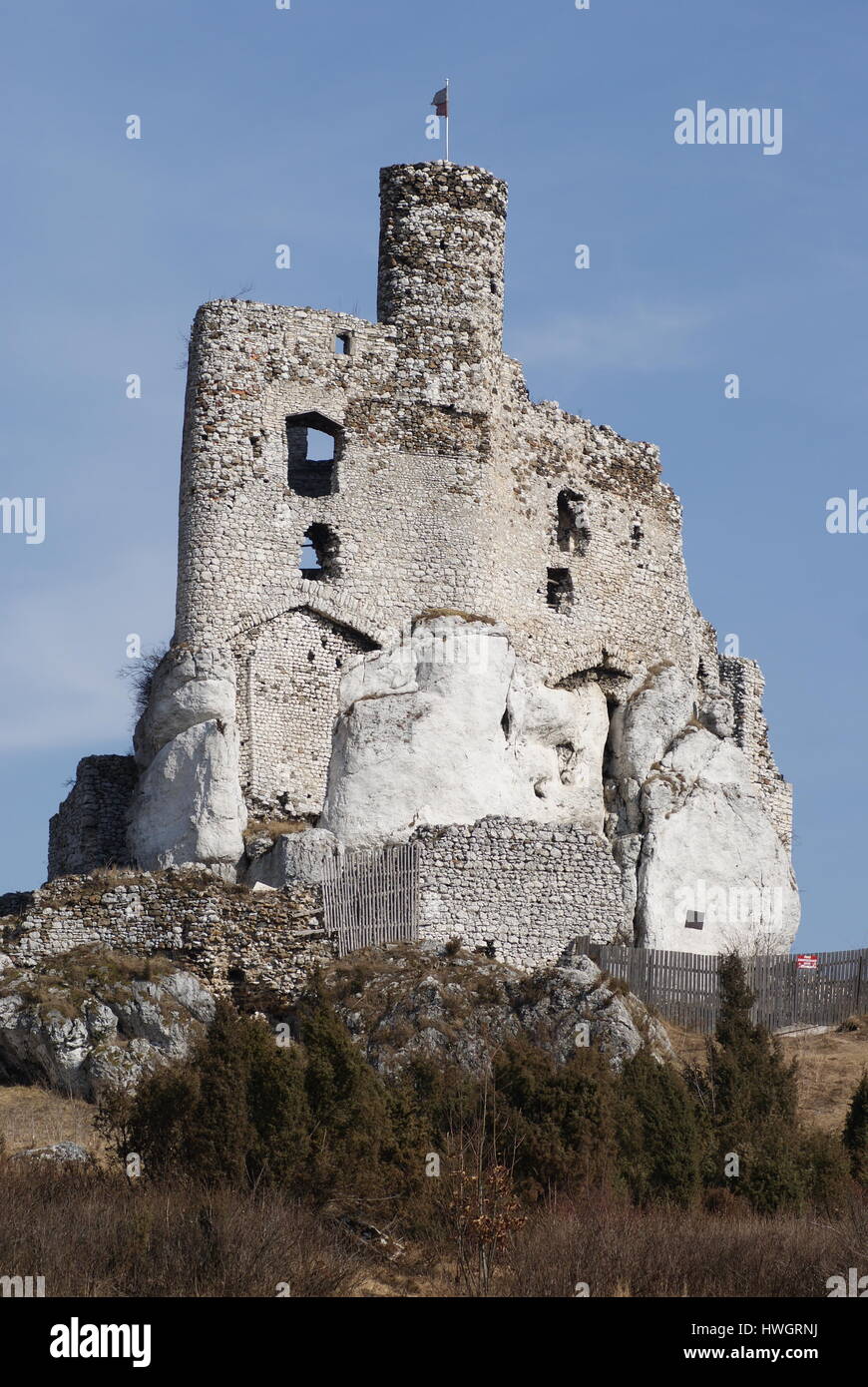 Mirów Castle Stock Photo