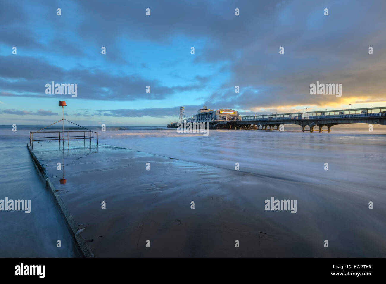 Bournemouth Pier, Dorset, England, UK Stock Photo