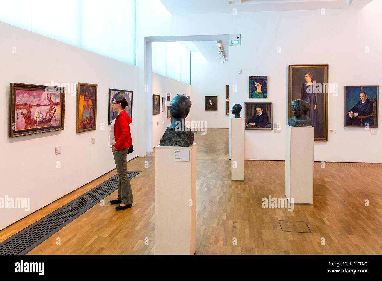 Estonia (Baltic States), Harju region, Tallinn, Kumu art museum