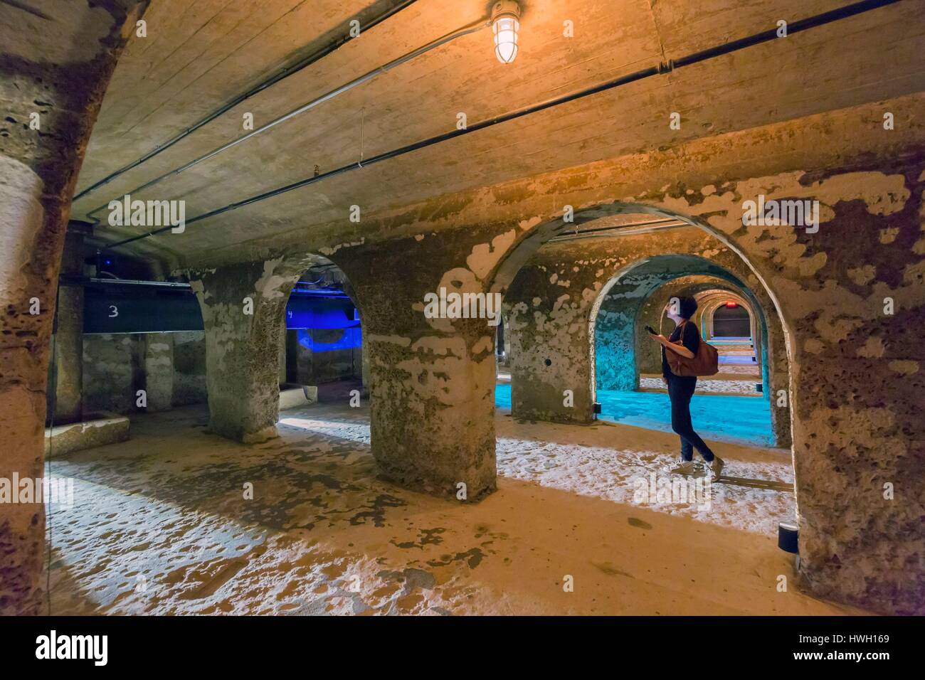 Canada, Quebec province, Mauricie region, Trois Rivieres, Boréalis, paper industry history