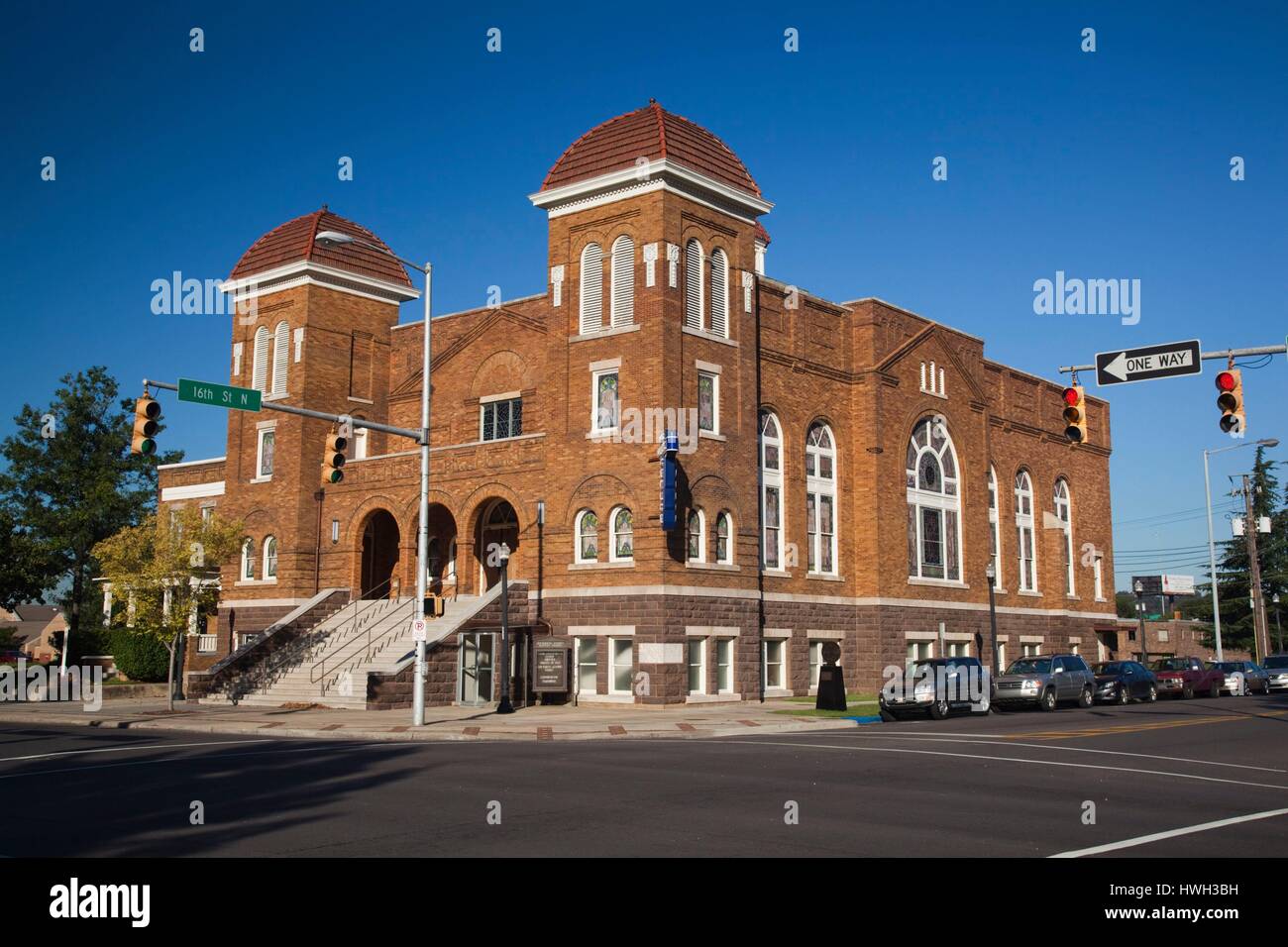 United States, Alabama, Birmingham, 16th Street Baptist Church from