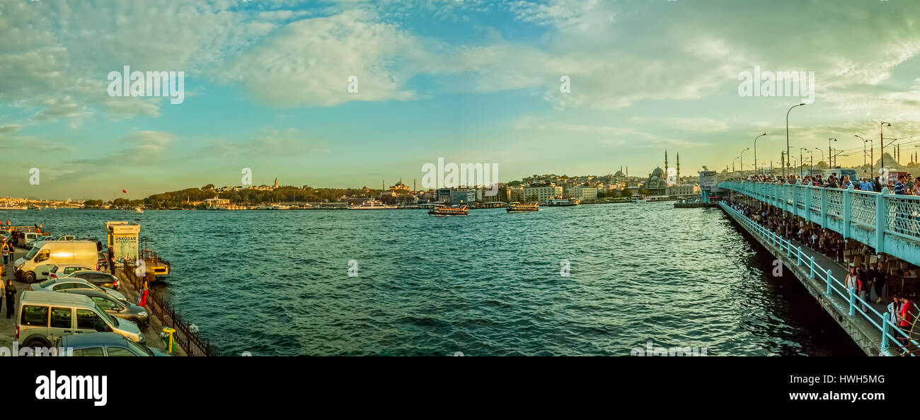Galata Bridge Istanbul Stock Photo - Alamy