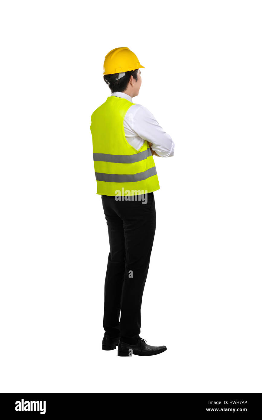 Wearing safety vest Cut Out Stock Images & Pictures - Page 2 - Alamy