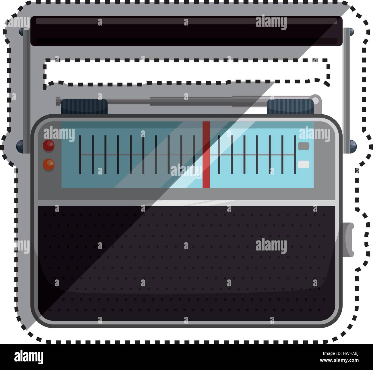 Vintage radio stereo Stock Vector Image & Art - Alamy
