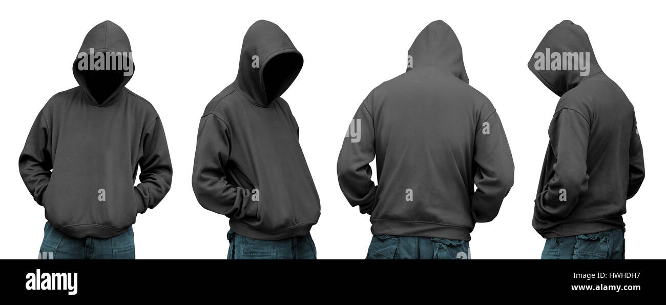 Man best sale in hoodie