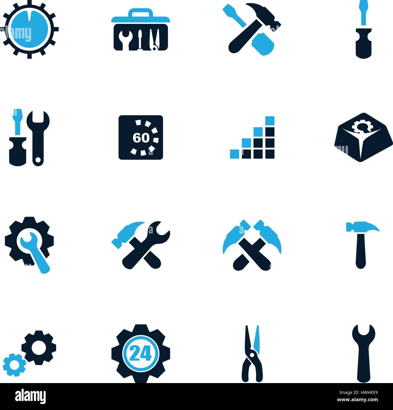 Setting icon set for web sites and user interface Stock Vector Image ...