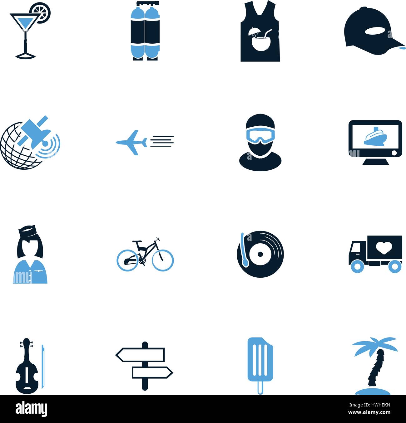 Travel icon set for web sites and user interface Stock Vector Image ...
