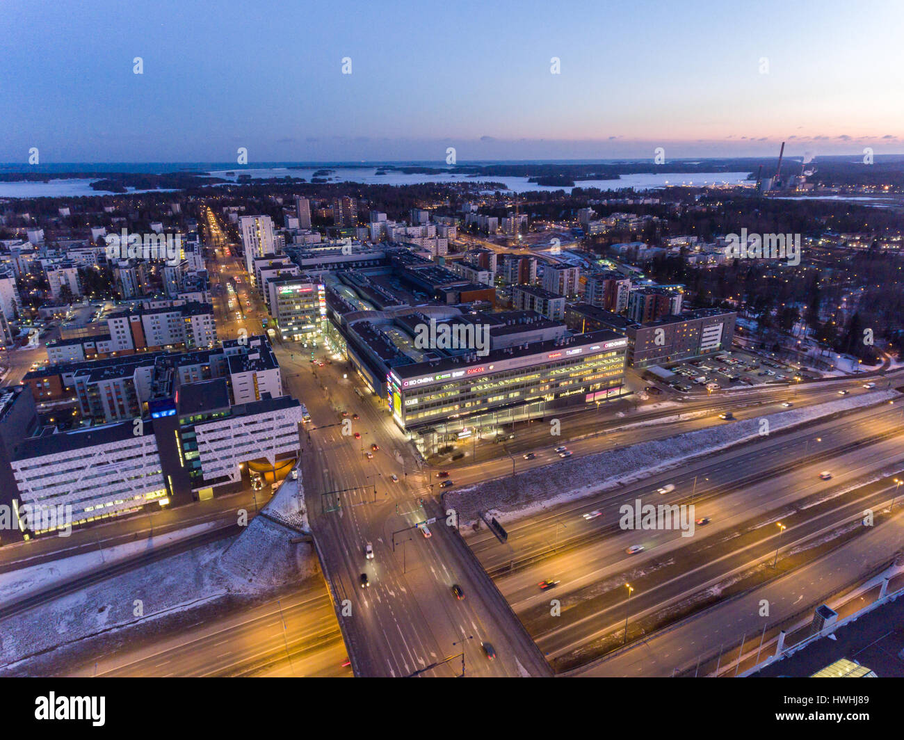 Kauppakeskus Iso Omena Stock Photo Alamy