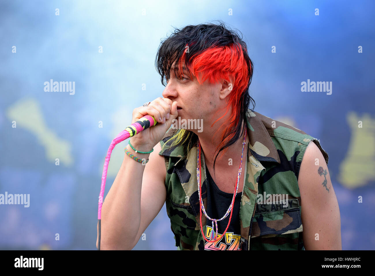 BARCELONA MAY 29 Julian Casablancas And The Voidz band In Concert 
