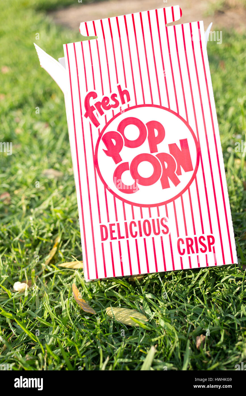 Pop corn Stock Photo