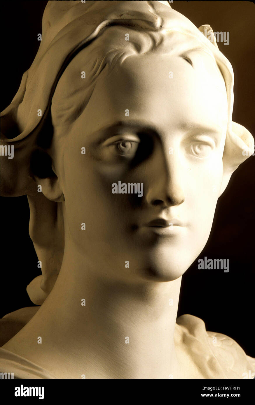 Statue of Marianne, national symbol of the French Republic Stock Photo