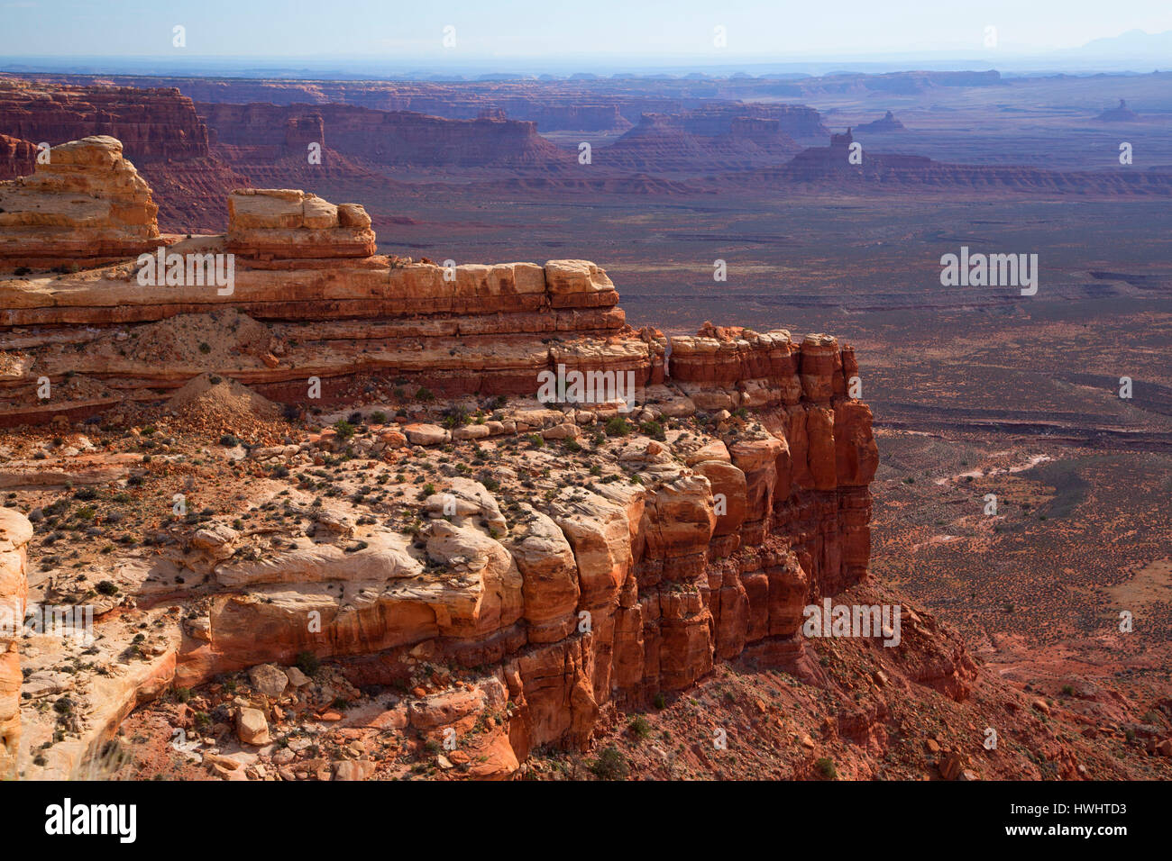 Cedar Mesa, Moki Dugway, Utah Stock Photo Alamy