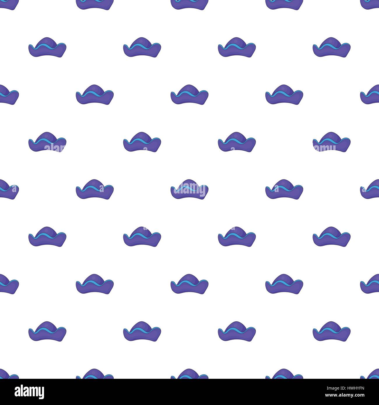 Pirate hat pattern, cartoon style Stock Vector Image & Art - Alamy