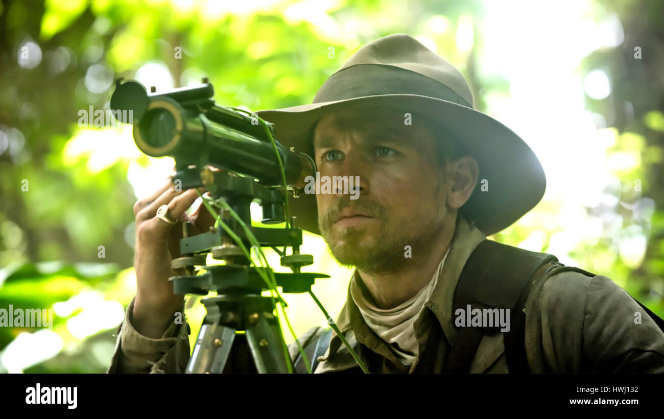 THE LOST CITY OF Z 2016  Amazon Studios film with Charlie Hunnman Stock Photo