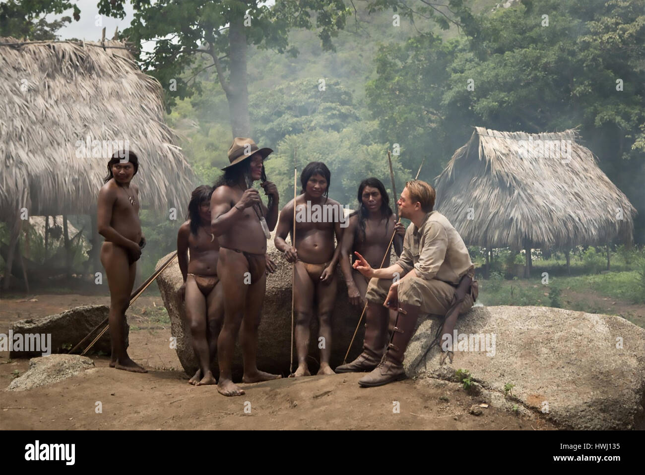 THE LOST CITY OF Z 2016  Amazon Studios film with Charlie  Hunnman Stock Photo