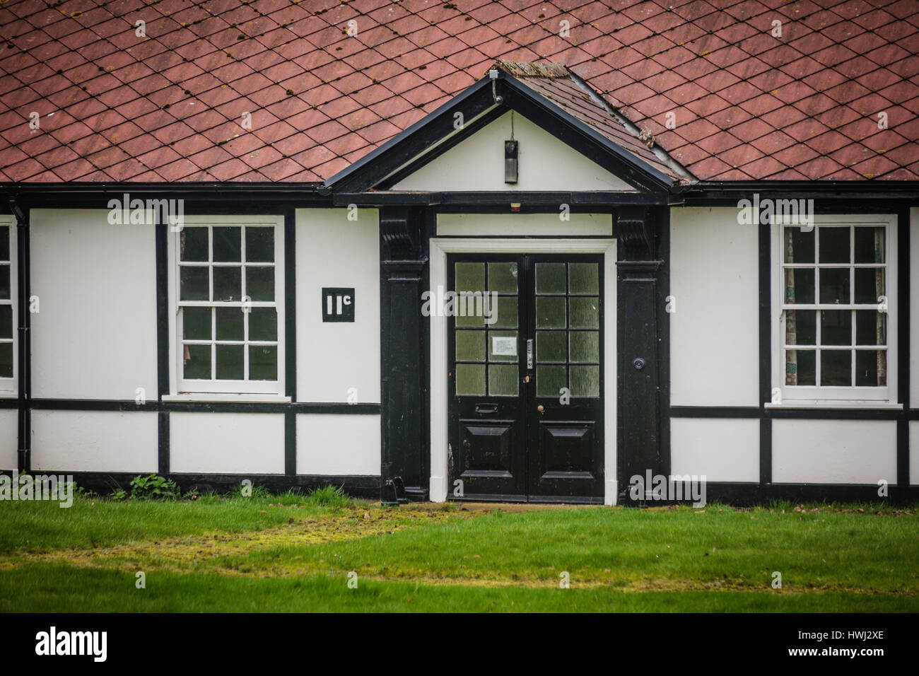 Royal Flying Corps buidings, Netheravon Airfield, Wiltshire, England, UK. Stock Photo
