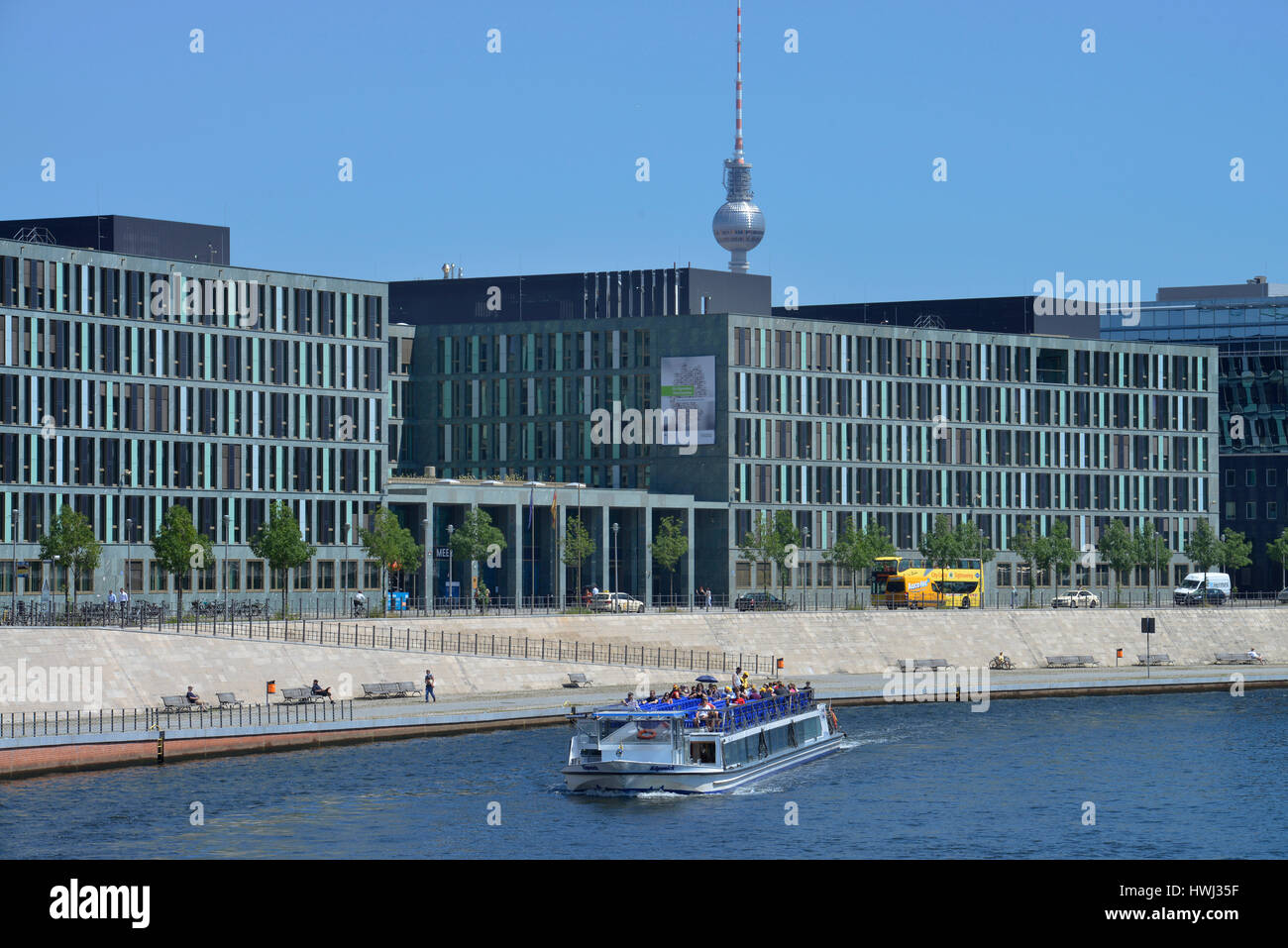 Bundesministerium fuer Bildung und Forschung, Kapelle-Ufer, Mitte, Berlin, Deutschland Stock Photo