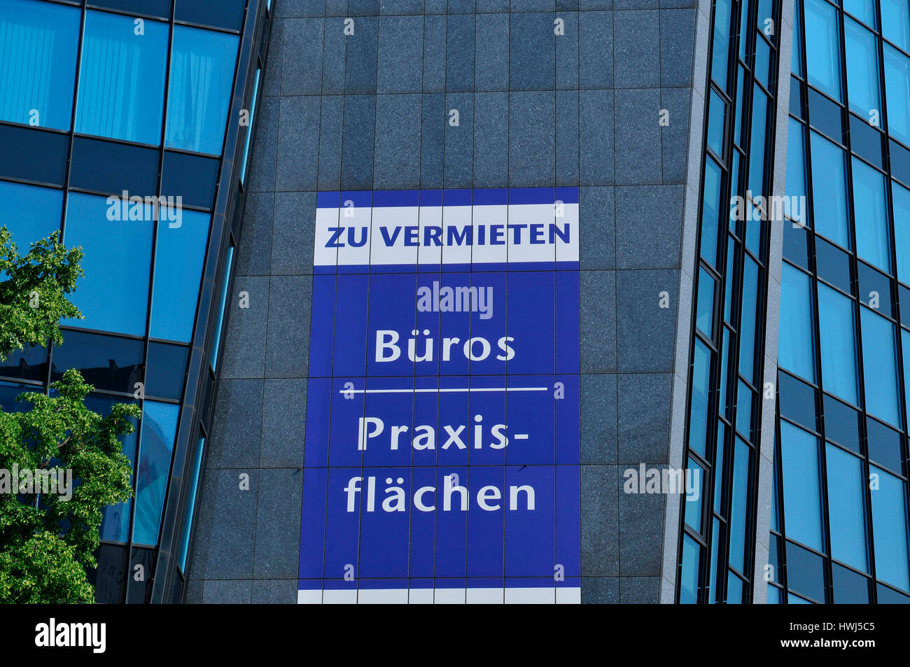 Vermietung, Bueroflaechen, Hauptstrasse, Friedenau, Berlin, Deutschland Stock Photo