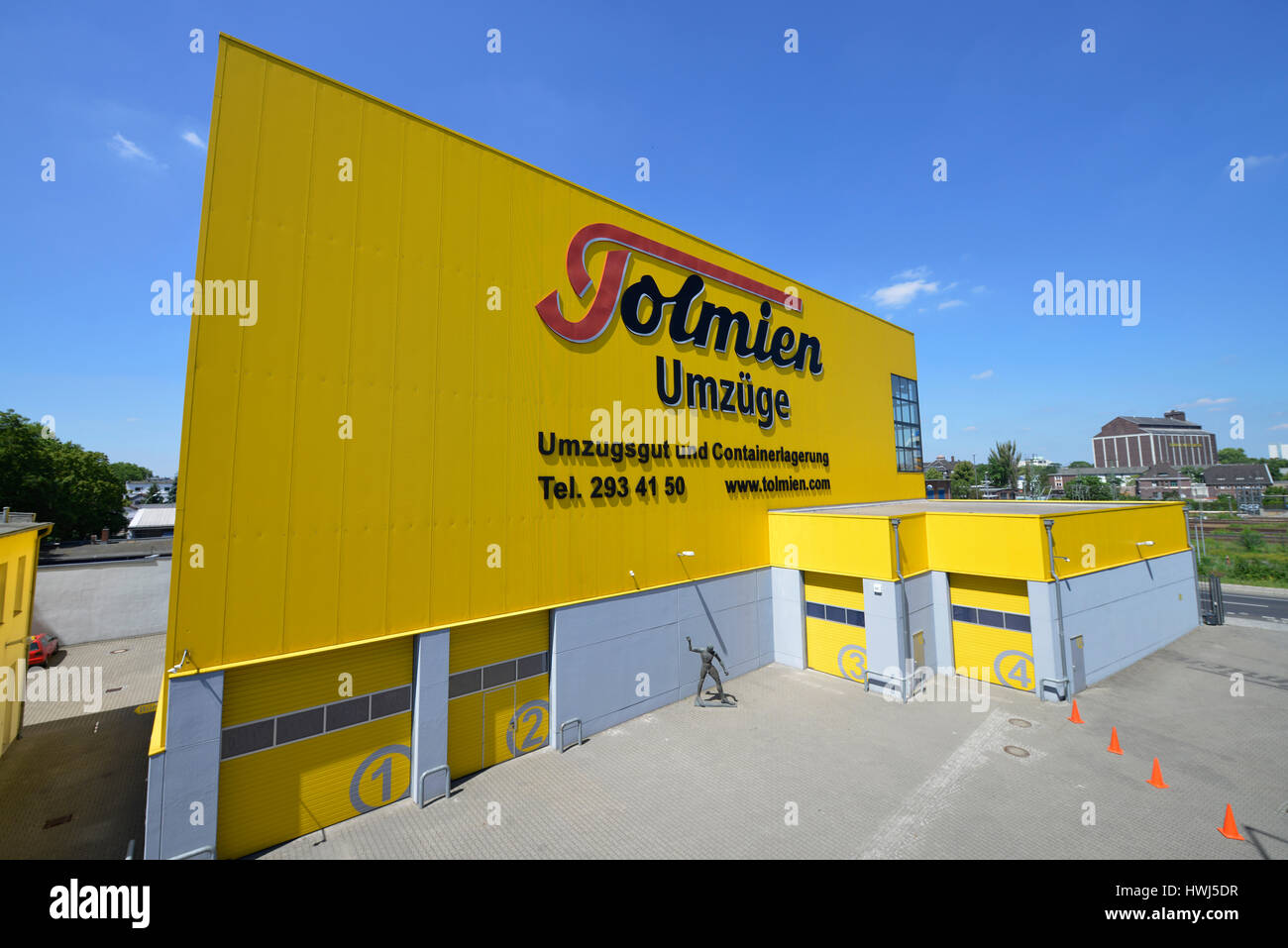 Tolmien Umzuege, Quitzowstrasse, Moabit, Berlin, Deutschland Stock Photo